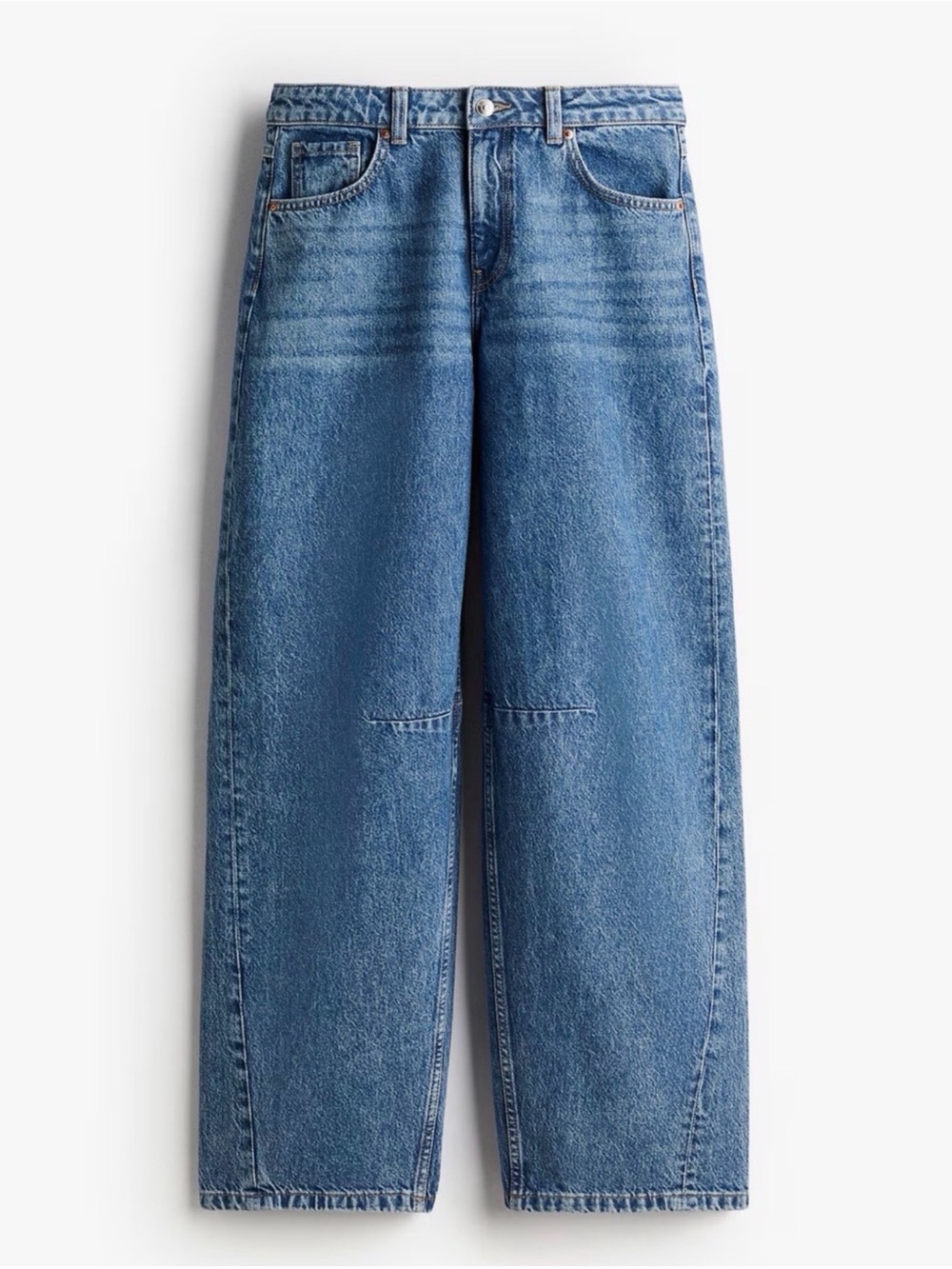 NWT H&M Barrel Leg Regular Jeans